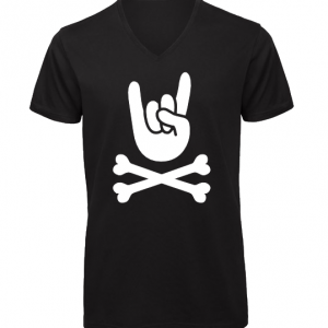 t-shirt big hand rocknroll