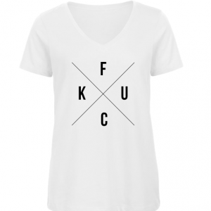 Dames T-shirt hipster fuck